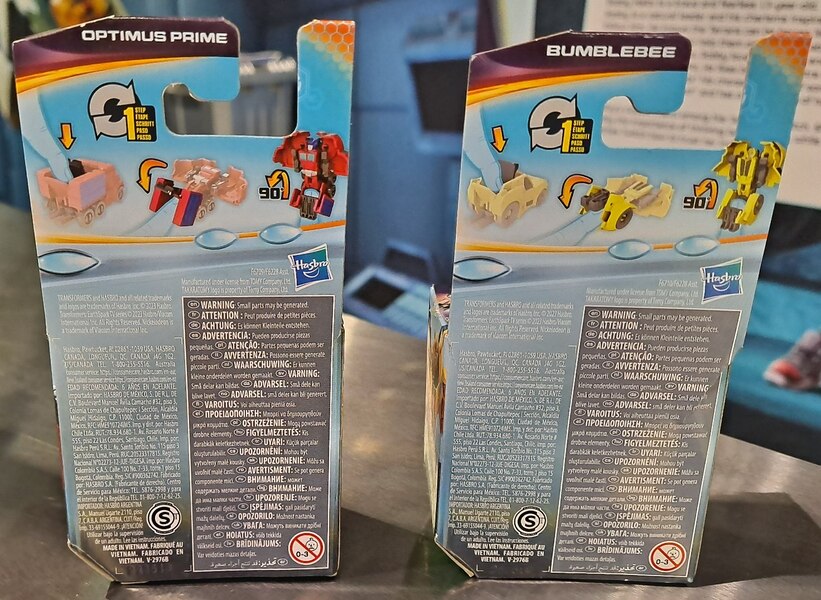 Image Of Transformers Earthspark Optimus Prime Bumblebee Tacticons In Package  (22 of 49)